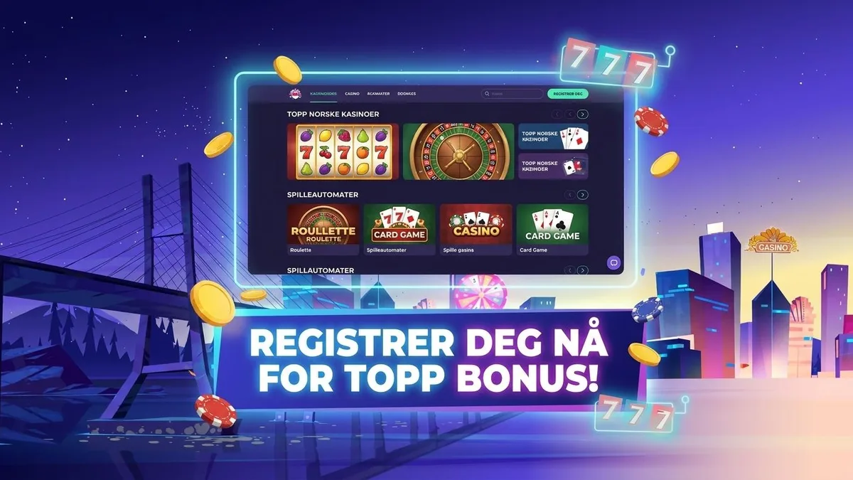 Registrer deg med bonus